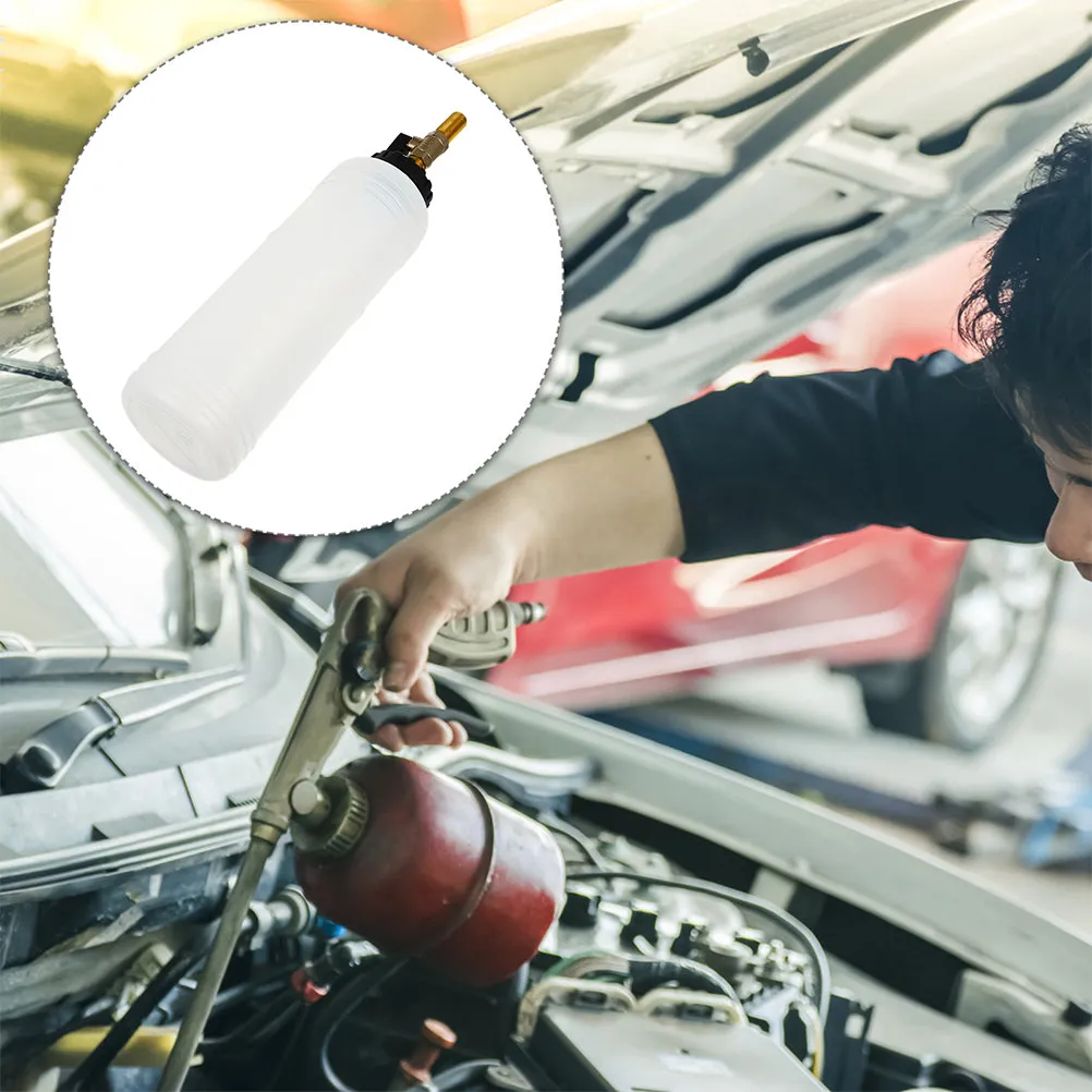 2Pcs Brake Bleeder Refill Bottles Professional Car Brake Fluid Change Tool Efficient Pneumatic Vacuum Bleeder Replacement Bottle
2Pcs Brake Bleeder Refill Bottles Professional Car Brake Fluid Change Tool Efficient Pneumatic Vacuum Bleeder Replacement Bottle