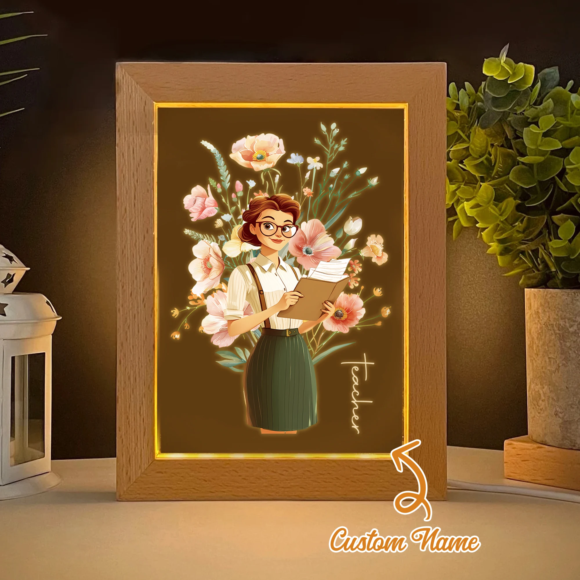 Customized Flowers Girl Name LED Night View Photo Frame Personalized Gifts Family LivingRoom Bedroom Dining Room Home Decoration
Customized Flowers Girl Name LED Night View Photo Frame Personalized Gifts Family LivingRoom Bedroom Dining Room Home Decoration