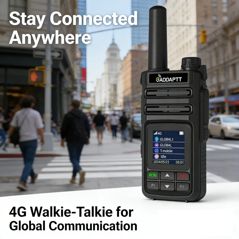 4G POC Radio Unlimited Range Global Communication Two Way Radio Waterproof Portable Walkie Talkie
4G POC Radio Unlimited Range Global Communication Two Way Radio Waterproof Portable Walkie Talkie