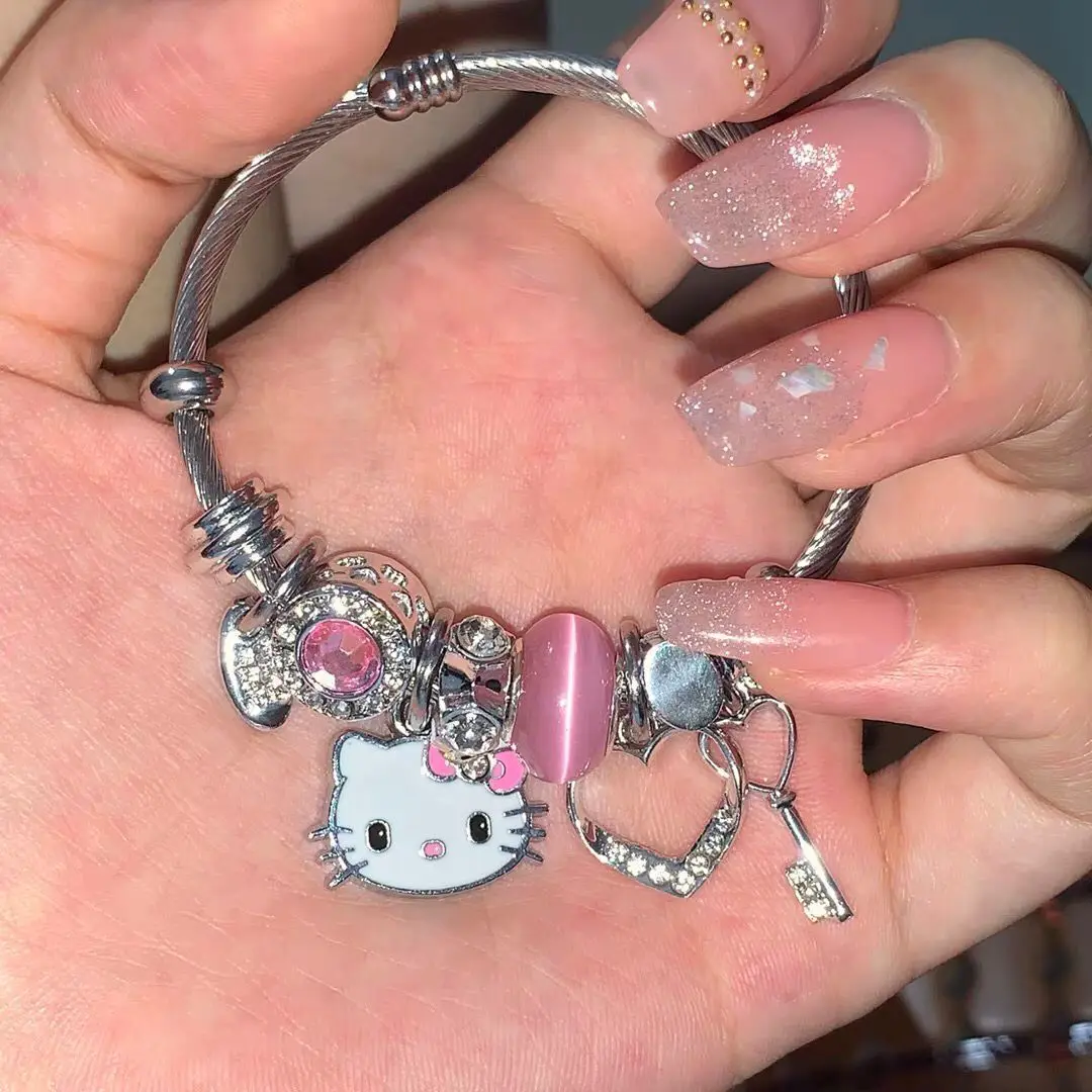 Miniso Millennium Hot Girl Cartoon Cute Hello Kitty Beaded Bracelet Jewelry Gift for Best Friend 
Miniso Millennium Hot Girl Cartoon Cute Hello Kitty Beaded Bracelet Jewelry Gift for Best Friend
