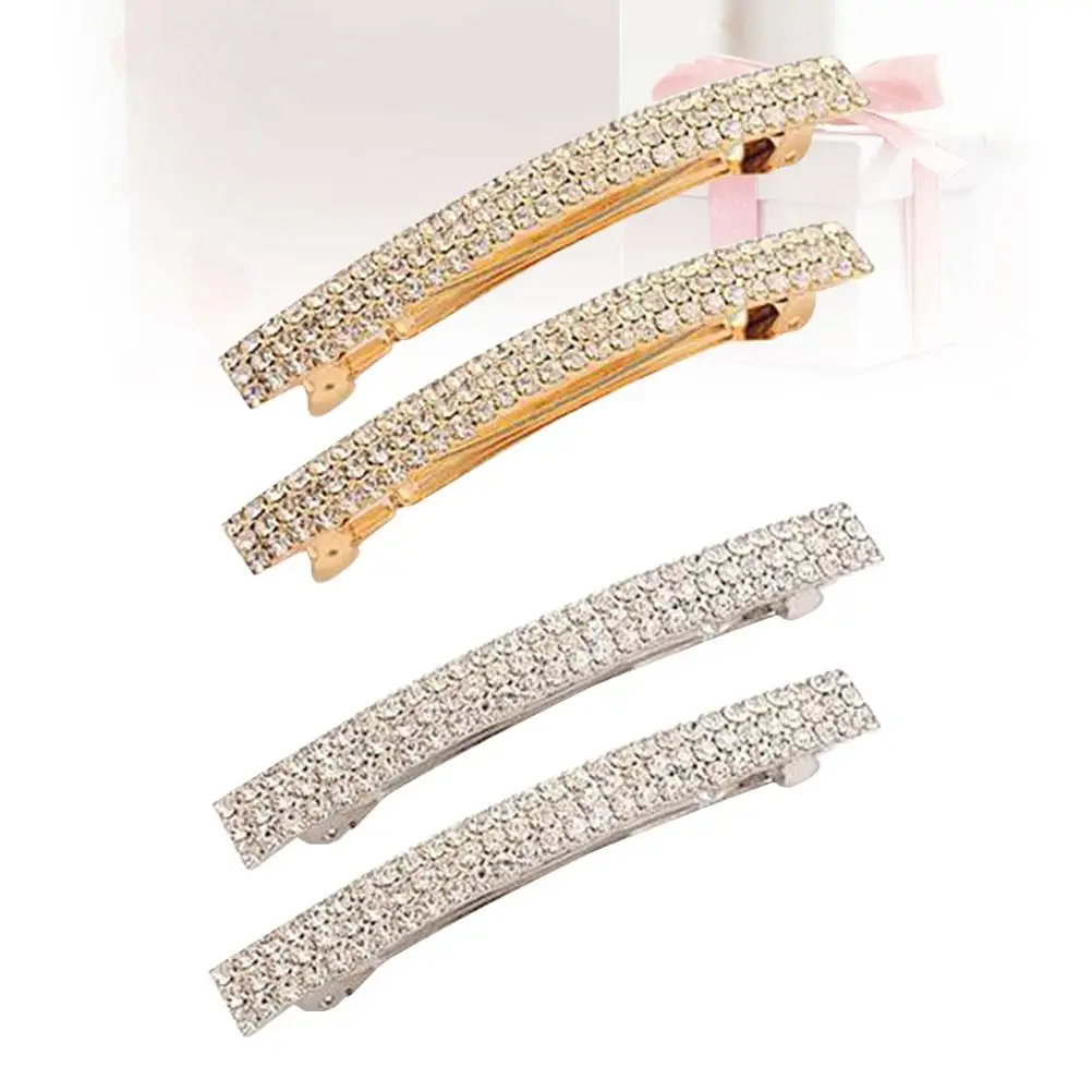 4 Pcs Women Hair Clips Rhinestone Barrettes Elegant Crystal Hairpins for Wedding Party Daily Use Girls Accessories
4 Pcs Women Hair Clips Rhinestone Barrettes Elegant Crystal Hairpins for Wedding Party Daily Use Girls Accessories