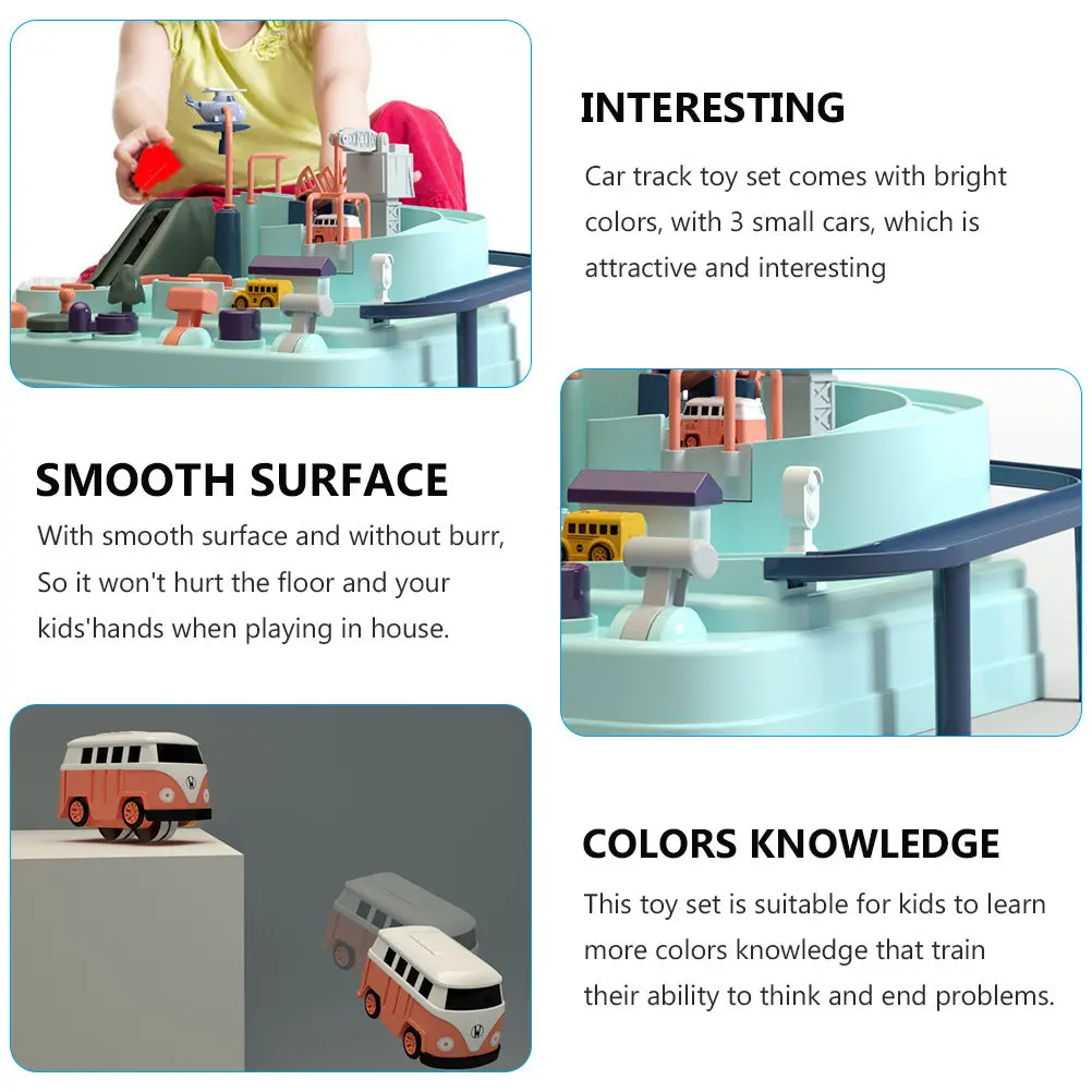 Children Car Track Set Bright Color 3 Small Cars Interactive Game for Brain Development Race Car Track Educational Play
Children Car Track Set Bright Color 3 Small Cars Interactive Game for Brain Development Race Car Track Educational Play