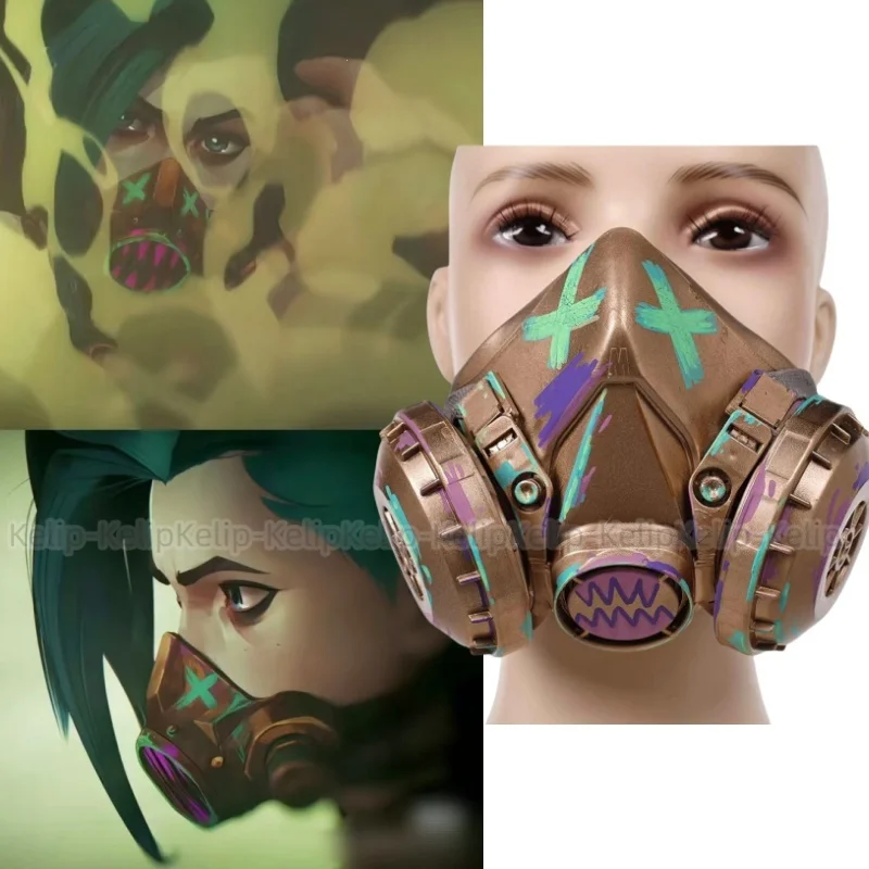 Arcane Jinx Косплей Противогаз 2024 Игра LOL Сезон 2 Аксессуары для костюмов Jinx Ролевая игра Необычная маска Опора Хэллоуин Карнавальная вечеринка
Arcane Jinx Косплей Противогаз 2024 Игра LOL Сезон 2 Аксессуары для костюмов Jinx Ролевая игра Необычная маска Опора Хэллоуин Карнавальная вечеринка