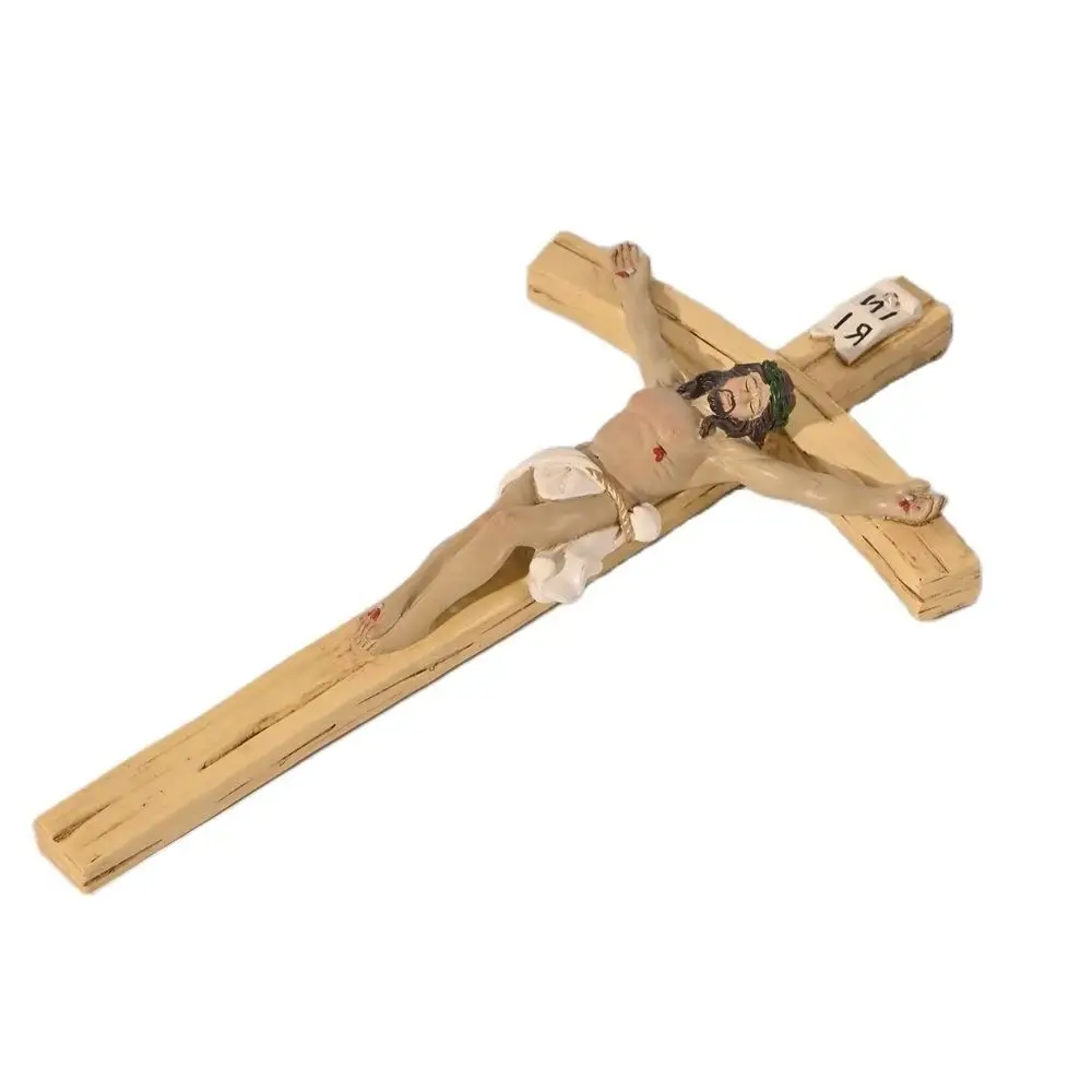 Jesus Christ Cross Ornament Resin Handicraft Decoration Length 21cm/ 32cm Religion Church Home Decor Figurine Gift Xmas Display
Jesus Christ Cross Ornament Resin Handicraft Decoration Length 21cm/ 32cm Religion Church Home Decor Figurine Gift Xmas Display