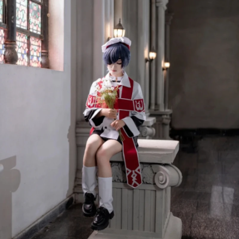 Black Butler Ciel Phantomhive Cosplay Costume Church Choir Dress Halloween Stage Performance Outfit Full Set with Hat for Men
Black Butler Ciel Phantomhive Cosplay Costume Church Choir Dress Halloween Stage Performance Outfit Full Set with Hat for Men