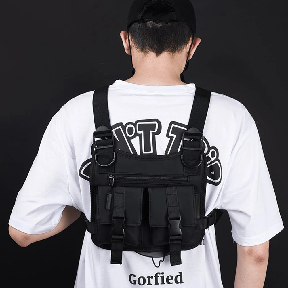 Chest Rig Bag Running Chest Pack Multi-Function Lightweight Vest Bag Waterproof Outdoor Chest Bag for Cycling Hiking
Chest Rig Bag Running Chest Pack Multi-Function Lightweight Vest Bag Waterproof Outdoor Chest Bag for Cycling Hiking