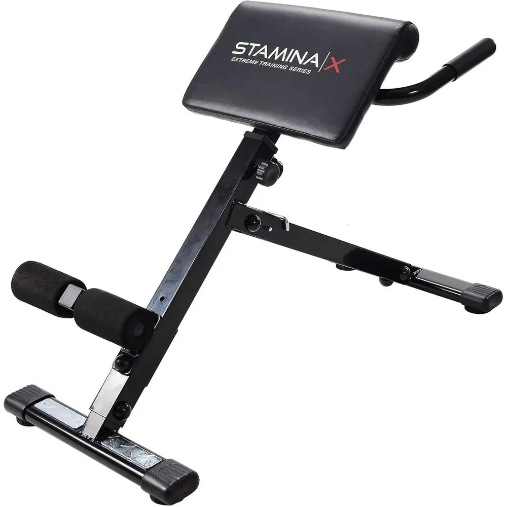 Versatile Ab, Back, and Core Exercise Bench for Hyperextension and Sit-Ups at Home or Gym
Versatile Ab, Back, and Core Exercise Bench for Hyperextension and Sit-Ups at Home or Gym