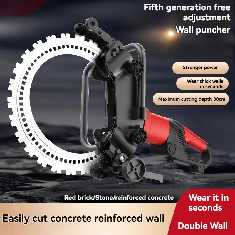 Алмазная кольцевая пила для бетона, глубина резки 30 см, высокочастотный портативный электрический резак для строительства
Алмазная кольцевая пила для бетона, глубина резки 30 см, высокочастотный портативный электрический резак для строительства