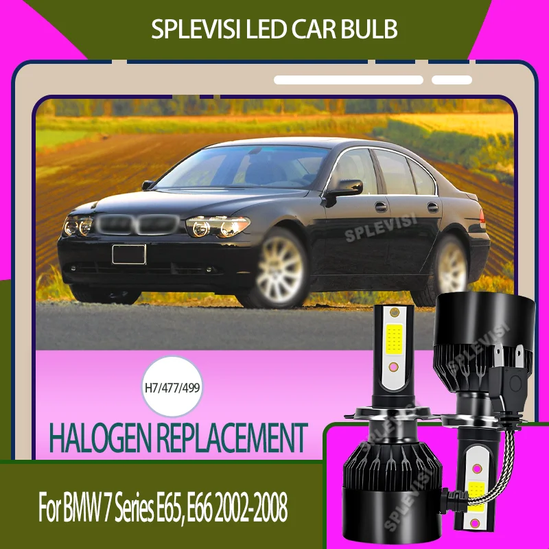 Brighter than Halogen LED Car Light Optimal Thermal Performance For BMW 7 Series E65, E66 2002 2003 2004 2005 2006 2007 2008
Brighter than Halogen LED Car Light Optimal Thermal Performance For BMW 7 Series E65, E66 2002 2003 2004 2005 2006 2007 2008