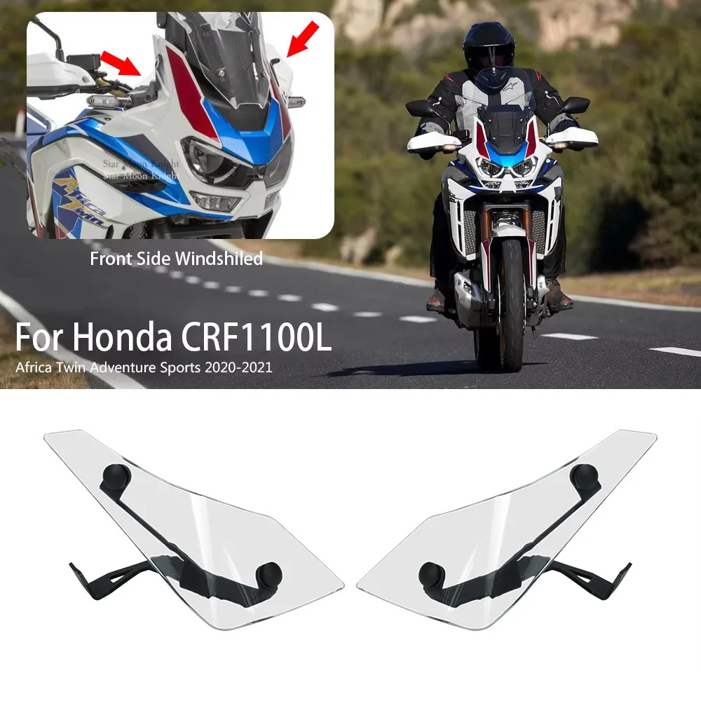Motorcycle Windshield For Honda Africa Twin CRF1100L Adventure Sports CRF 1100 L ADV 2020 Acrylic Windscreen Side Deflector
Motorcycle Windshield For Honda Africa Twin CRF1100L Adventure Sports CRF 1100 L ADV 2020 Acrylic Windscreen Side Deflector