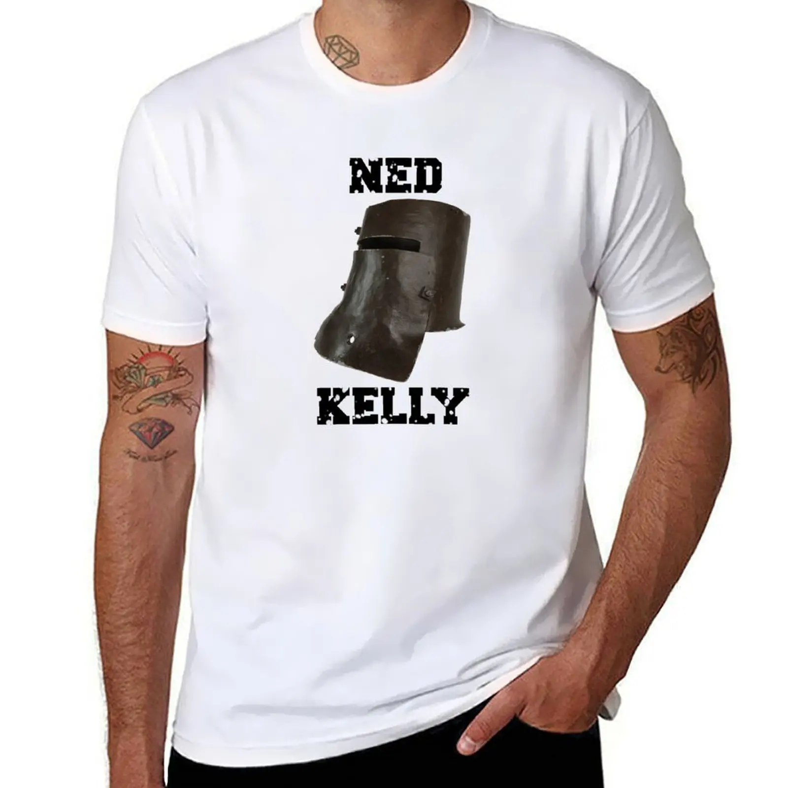 Ned Kelly (Helmet) T-Shirt t shirts for man slim fit t shirt man plain T-Shirt
Ned Kelly (Helmet) T-Shirt t shirts for man slim fit t shirt man plain T-Shirt