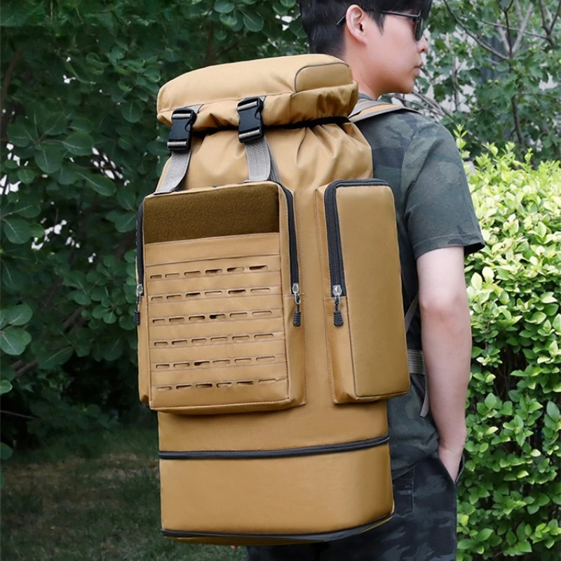 Large-capacity Oxford Fabric Hiking Bag Waterproof Durable 80L Breathable Polyester Outdoor Bags Nature Hike Camping Bags
Large-capacity Oxford Fabric Hiking Bag Waterproof Durable 80L Breathable Polyester Outdoor Bags Nature Hike Camping Bags