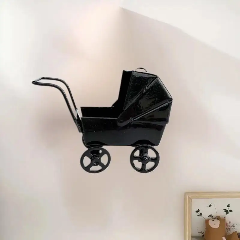 1:12 черный кованый железный ролевые игры детская коляска кукольный домик миниатюры DIY
1:12 черный кованый железный ролевые игры детская коляска кукольный домик миниатюры DIY