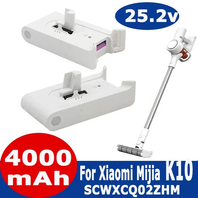 Сменный аккумулятор для Xiaomi Mijia K10, ручной беспроводной пылесос, 25,2 В, 5000 мАч, литий-ионные аккумуляторные батареи
Сменный аккумулятор для Xiaomi Mijia K10, ручной беспроводной пылесос, 25,2 В, 5000 мАч, литий-ионные аккумуляторные батареи