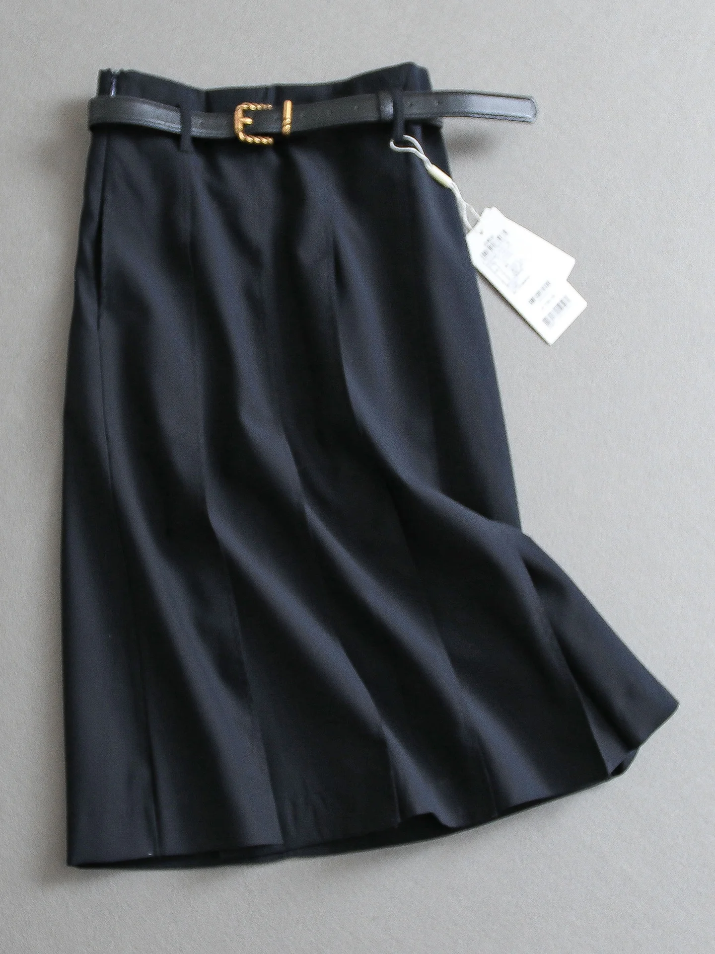 High Waist Pure Color A-Line Skirt Commute Korean Style Umbrella Skirt Pleated Half-length Women's E456 Polyester Fiber
High Waist Pure Color A-Line Skirt Commute Korean Style Umbrella Skirt Pleated Half-length Women's E456 Polyester Fiber