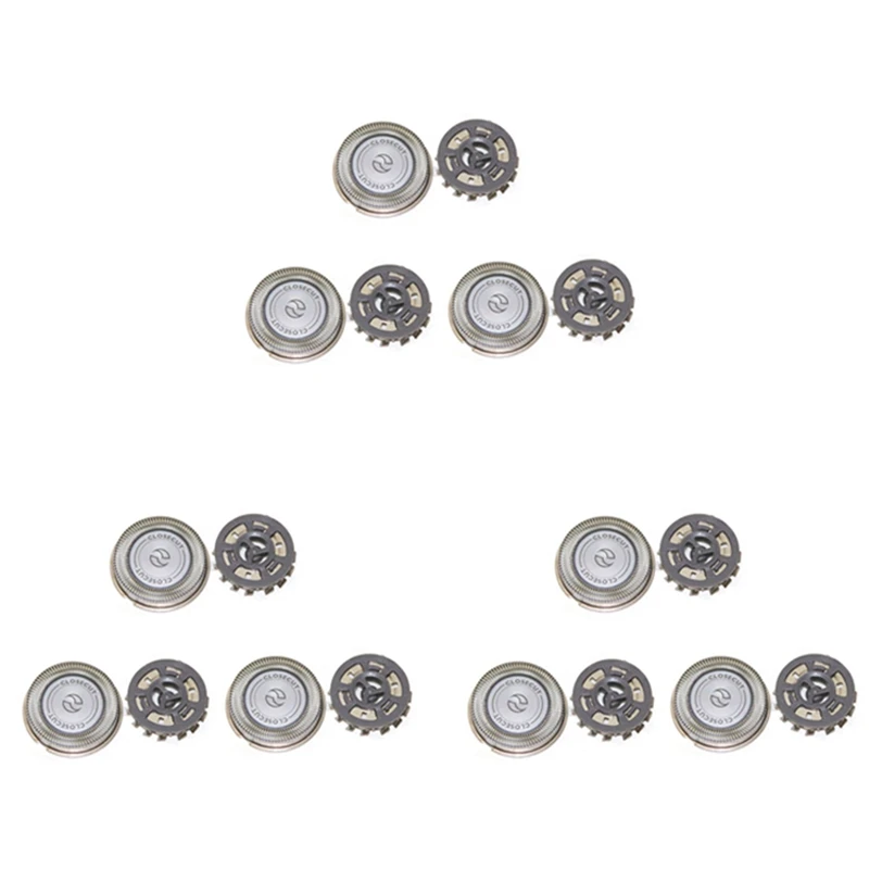 9Pcs Replacement Shaver Blade Heads HQ4 For HQ912 HQ914 PQ216 PQ182 PQ190 YQ6008
9Pcs Replacement Shaver Blade Heads HQ4 For HQ912 HQ914 PQ216 PQ182 PQ190 YQ6008