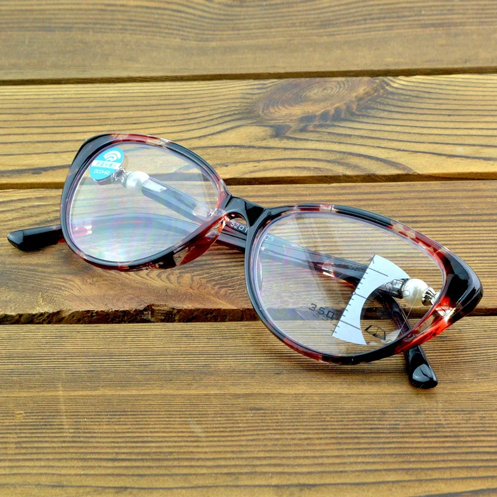 CLARA VIDA PEARL DECORATIVE PROGRESSIVE DISTANCE AND CLOSE VIEW READING GLASSES FOR WOMEN +1 TO +4
CLARA VIDA PEARL DECORATIVE PROGRESSIVE DISTANCE AND CLOSE VIEW READING GLASSES FOR WOMEN +1 TO +4
