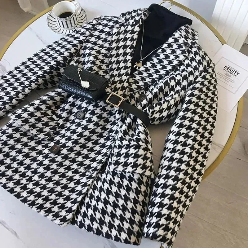 Pop Thick Plaid Blazer Women Wool Coat 2025 New Spring And Autumn Suit Jacket Female Tide Ins Woolen Coat Blazer Femme Tops Oute
Pop Thick Plaid Blazer Women Wool Coat 2025 New Spring And Autumn Suit Jacket Female Tide Ins Woolen Coat Blazer Femme Tops Oute