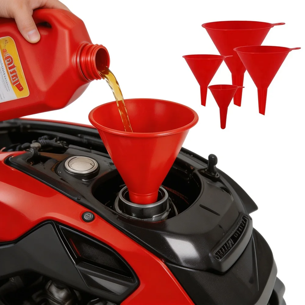 4/6Pcs Universal Car Engine Oil Funnel Set Precision Clamp Leak-Proof PVC Versatile Tool Hassle-Free Auto Filling Maintenance
4/6Pcs Universal Car Engine Oil Funnel Set Precision Clamp Leak-Proof PVC Versatile Tool Hassle-Free Auto Filling Maintenance