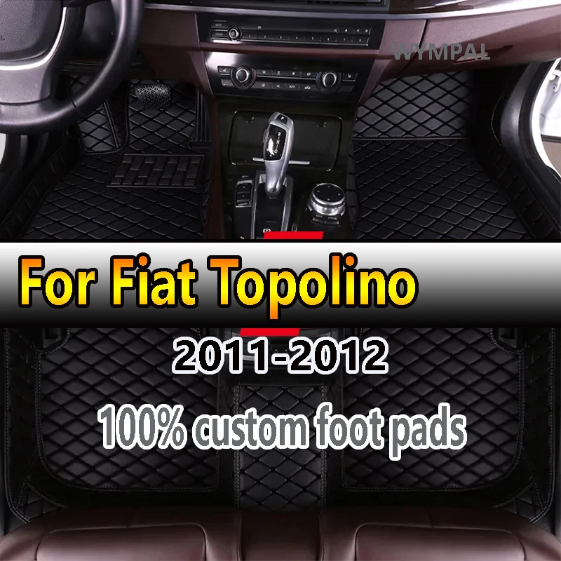 Автомобильные коврики для Fiat Topolino 500 2012 2011, аксессуары для интерьера, Стайлинг, пользовательские коврики для ног, запасные части
Автомобильные коврики для Fiat Topolino 500 2012 2011, аксессуары для интерьера, Стайлинг, пользовательские коврики для ног, запасные части