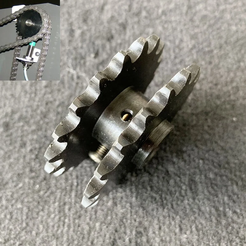 GRAFMAC Single Sprocket Motor Gear Metal Double Sprocket Gear, CTP Plate Processor Repair Parts
GRAFMAC Single Sprocket Motor Gear Metal Double Sprocket Gear, CTP Plate Processor Repair Parts