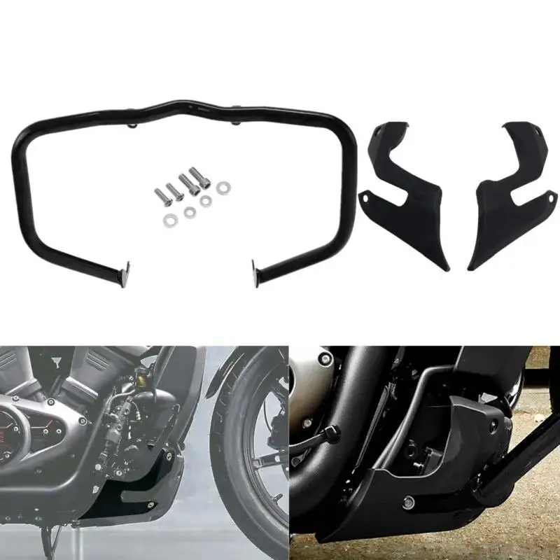 Motorcycle Engine Guard Crash Bar Lower Fairing Cover For Harley Sportster S RH1250S 21-23 Nightster RH975 22-23 Special RH975S
Motorcycle Engine Guard Crash Bar Lower Fairing Cover For Harley Sportster S RH1250S 21-23 Nightster RH975 22-23 Special RH975S