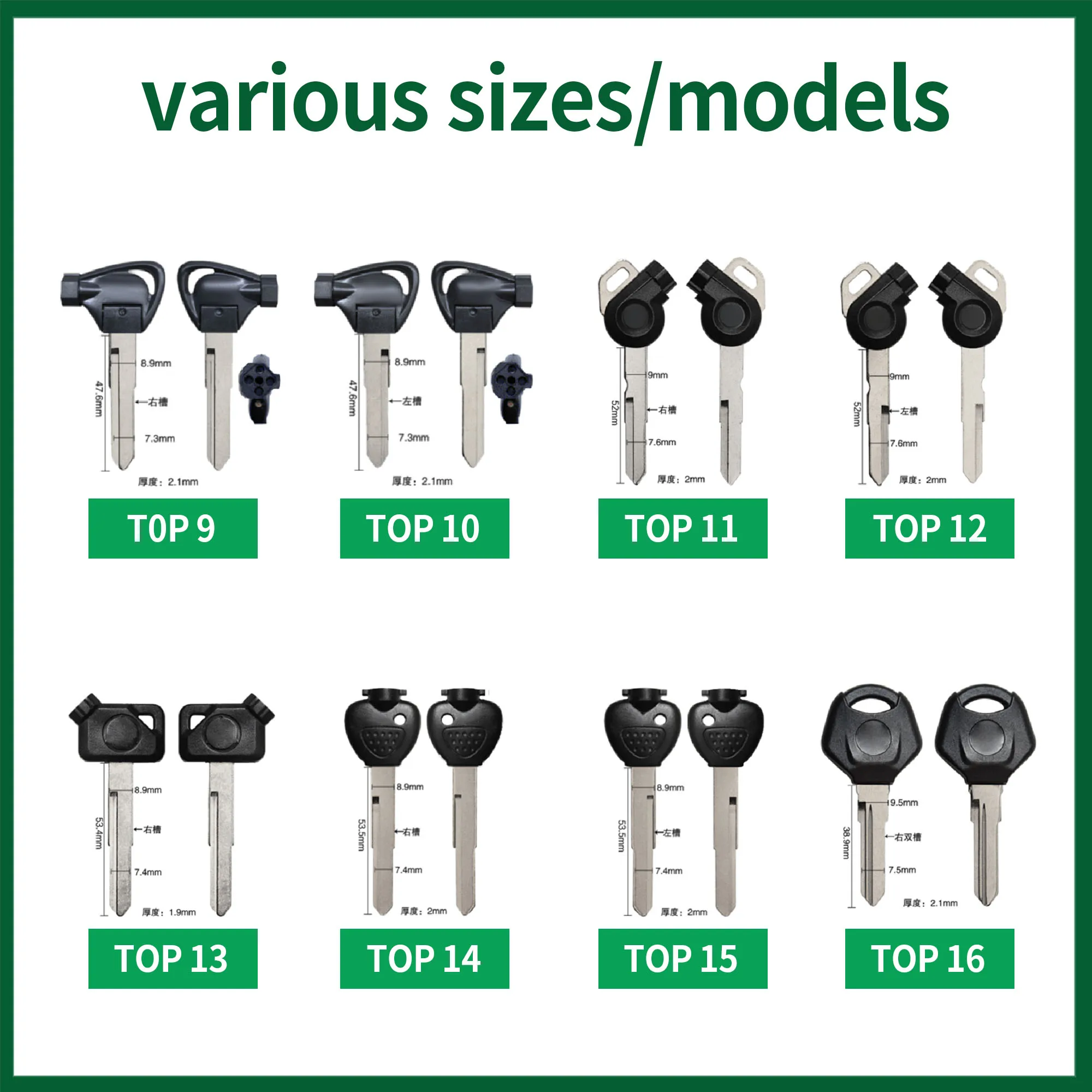 Fit For YAMAHA NMAX XSV 900 MT-09 MT 09 Tenere XSV Tracer 9 New Blank Key Replace Uncut Keys Uncut Blade
Fit For YAMAHA NMAX XSV 900 MT-09 MT 09 Tenere XSV Tracer 9 New Blank Key Replace Uncut Keys Uncut Blade