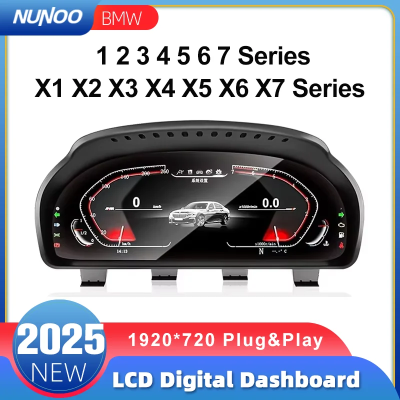 Приборная панель для BMW E81 E87 F20 E90 E60 F30 F32 F10 F06 E65 E84 F48 E83 F25 F26 E70 E71 F15 Спидометр Цифровой набор инструментов
Приборная панель для BMW E81 E87 F20 E90 E60 F30 F32 F10 F06 E65 E84 F48 E83 F25 F26 E70 E71 F15 Спидометр Цифровой набор инструментов