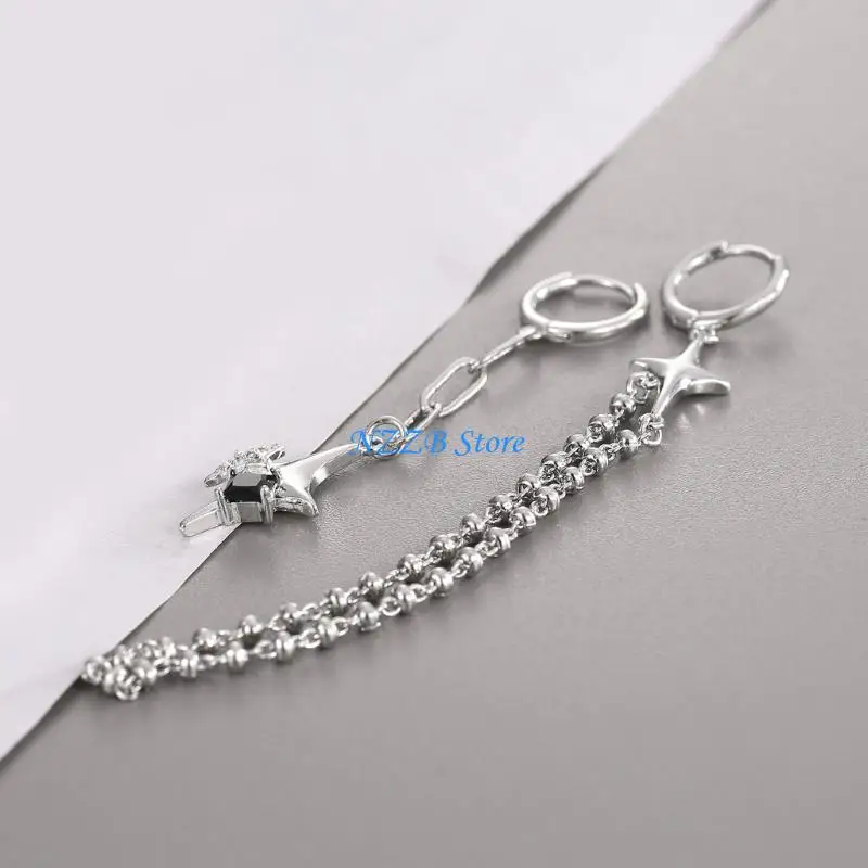 T21F Brass Earrings Comfortable Star Pendant Earrings Brass Ear Jewelry for Daily
T21F Brass Earrings Comfortable Star Pendant Earrings Brass Ear Jewelry for Daily