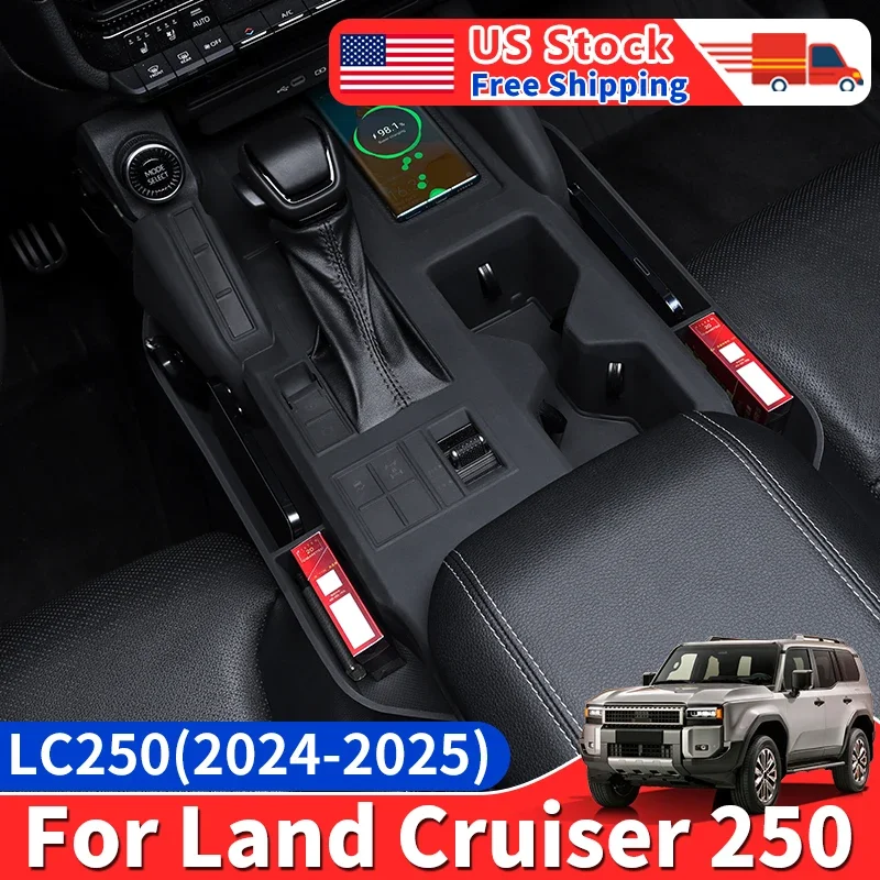 For 2024-2025 Toyota LC250 1958 Edition PradoLC250 Gear box Protective Cover Seat Storage Box Interior Upgraded Accessories
For 2024-2025 Toyota LC250 1958 Edition PradoLC250 Gear box Protective Cover Seat Storage Box Interior Upgraded Accessories