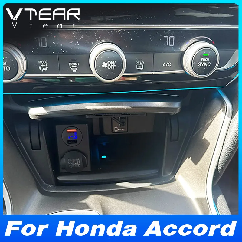 For Honda Accord (2018-2022) Wireless Car Charger - Fast Charging Mobile Phone Panel Adapter | Car Modification Accessory
For Honda Accord (2018-2022) Wireless Car Charger - Fast Charging Mobile Phone Panel Adapter | Car Modification Accessory