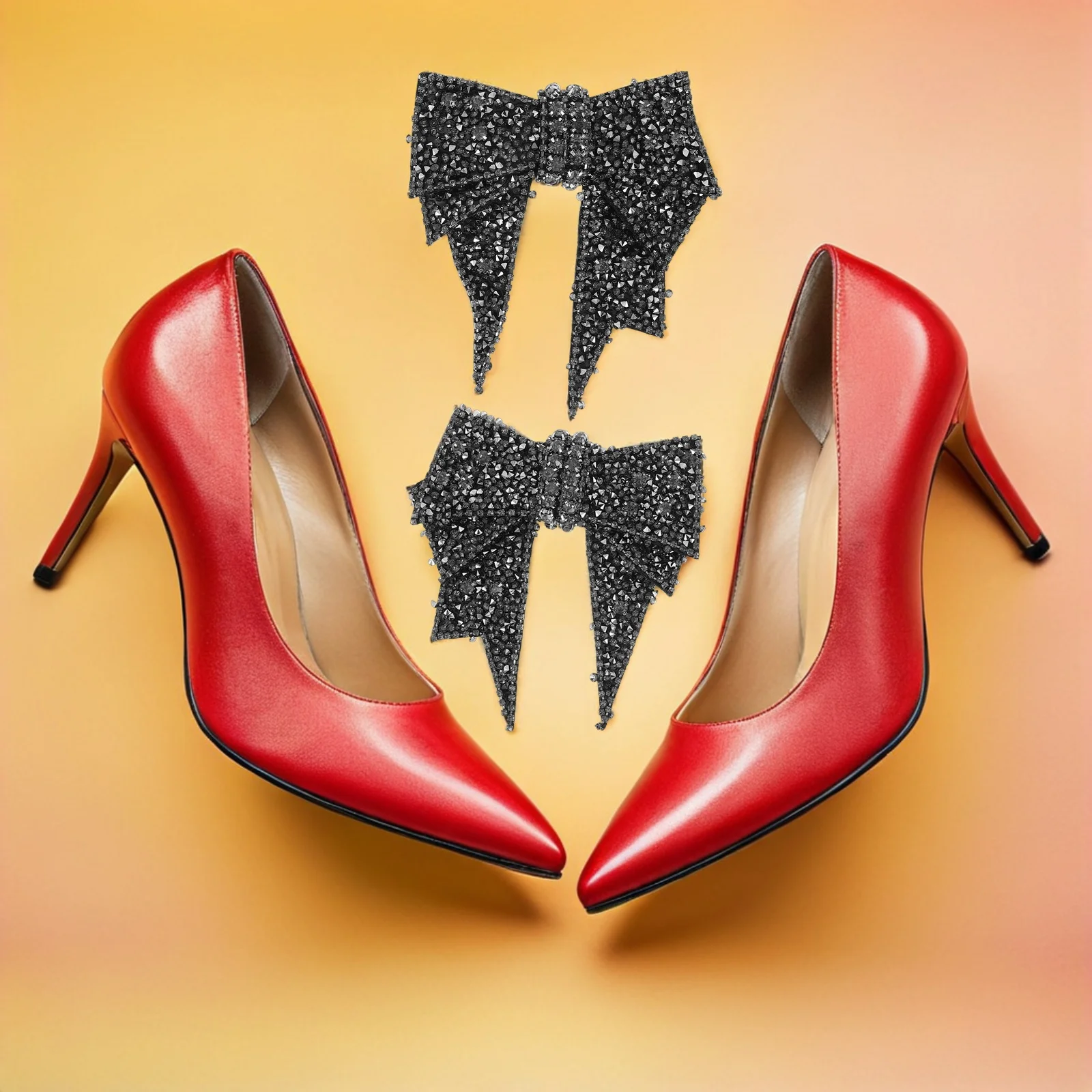 2pcs Handmade Shoe Flower Decoration Bowknot Rhinestone Charms Detachable Clips Sparkling Embellishment For Heels Flats Women
2pcs Handmade Shoe Flower Decoration Bowknot Rhinestone Charms Detachable Clips Sparkling Embellishment For Heels Flats Women