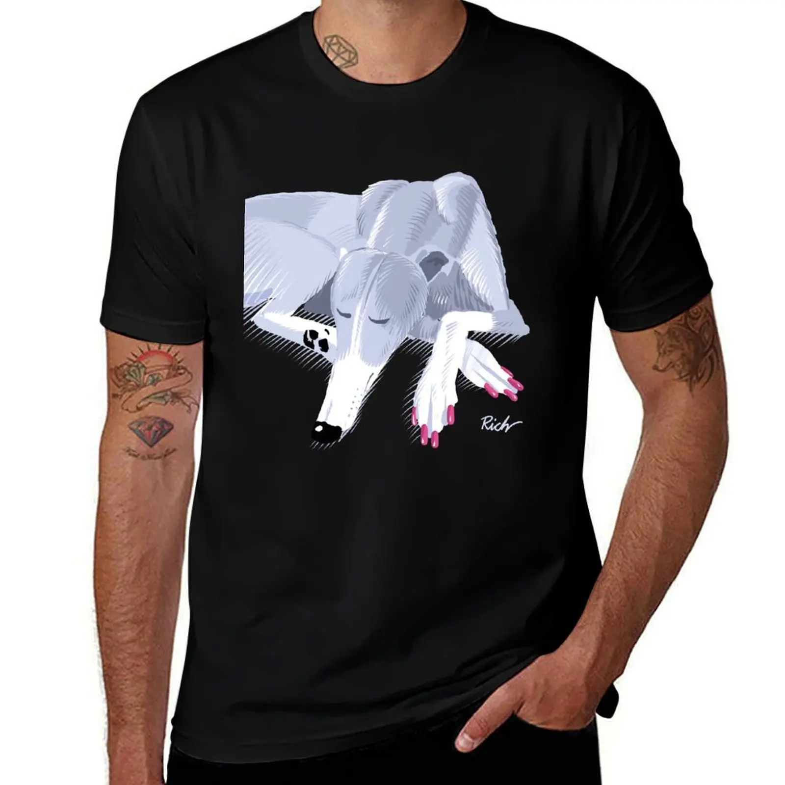 The Blue Hound with the Pink Nails T-Shirt t shirts for man cotton anime t shirts oversize T-Shirt
The Blue Hound with the Pink Nails T-Shirt t shirts for man cotton anime t shirts oversize T-Shirt
