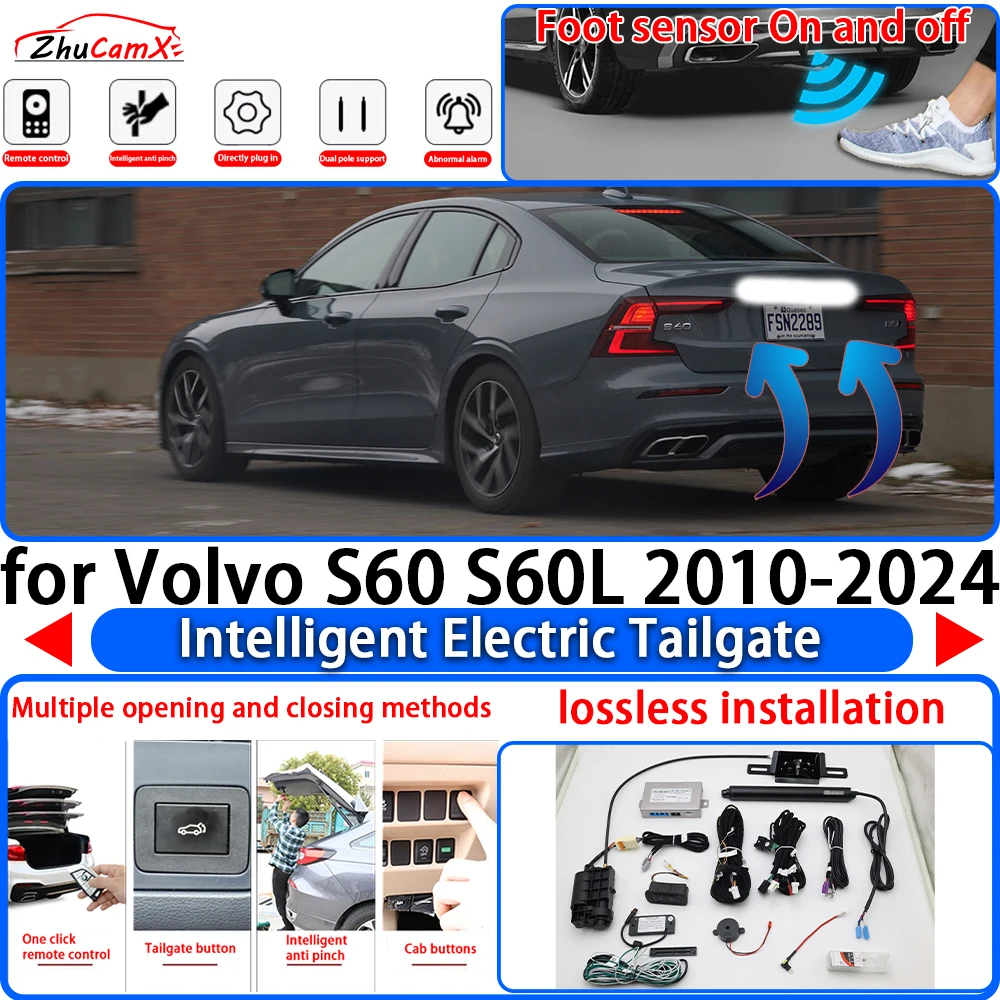 ZhuCamX for Volvo S60 S60L 2010-2024 OEM Power Liftgate Trunk Electric Suction Tailgate Intelligent Tail Gate Lift Strut System
ZhuCamX for Volvo S60 S60L 2010-2024 OEM Power Liftgate Trunk Electric Suction Tailgate Intelligent Tail Gate Lift Strut System