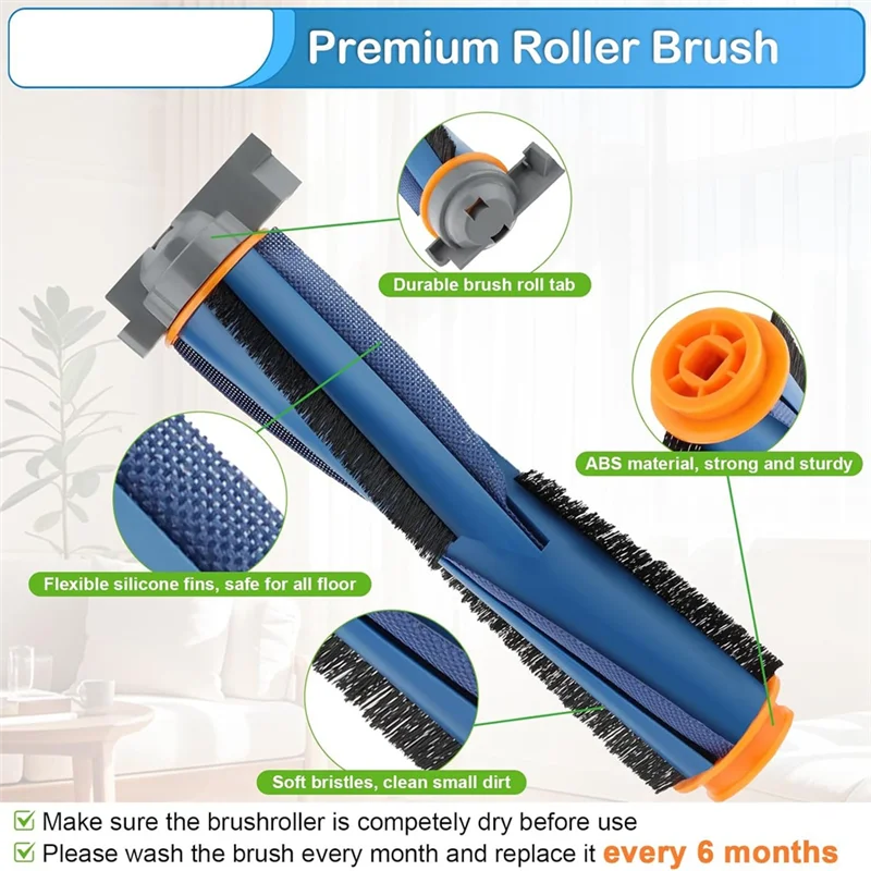 ABMH-For Shark RV2310 Matrix Main Roller Brush HEPA Filters Side Brushes Vacuum Cleaner Replacement Parts
ABMH-For Shark RV2310 Matrix Main Roller Brush HEPA Filters Side Brushes Vacuum Cleaner Replacement Parts