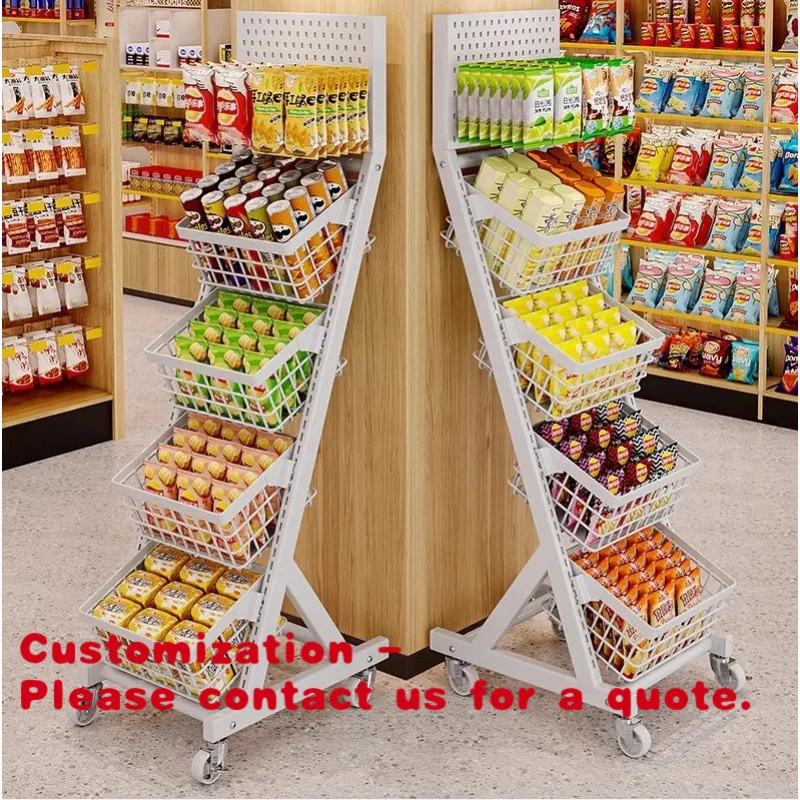 Customize.Kainice Multi Level Single Sided Iron Gondola Display Shelf Supermarket Snack Chips Storage Corner Rack Retail Fixture
Customize.Kainice Multi Level Single Sided Iron Gondola Display Shelf Supermarket Snack Chips Storage Corner Rack Retail Fixture