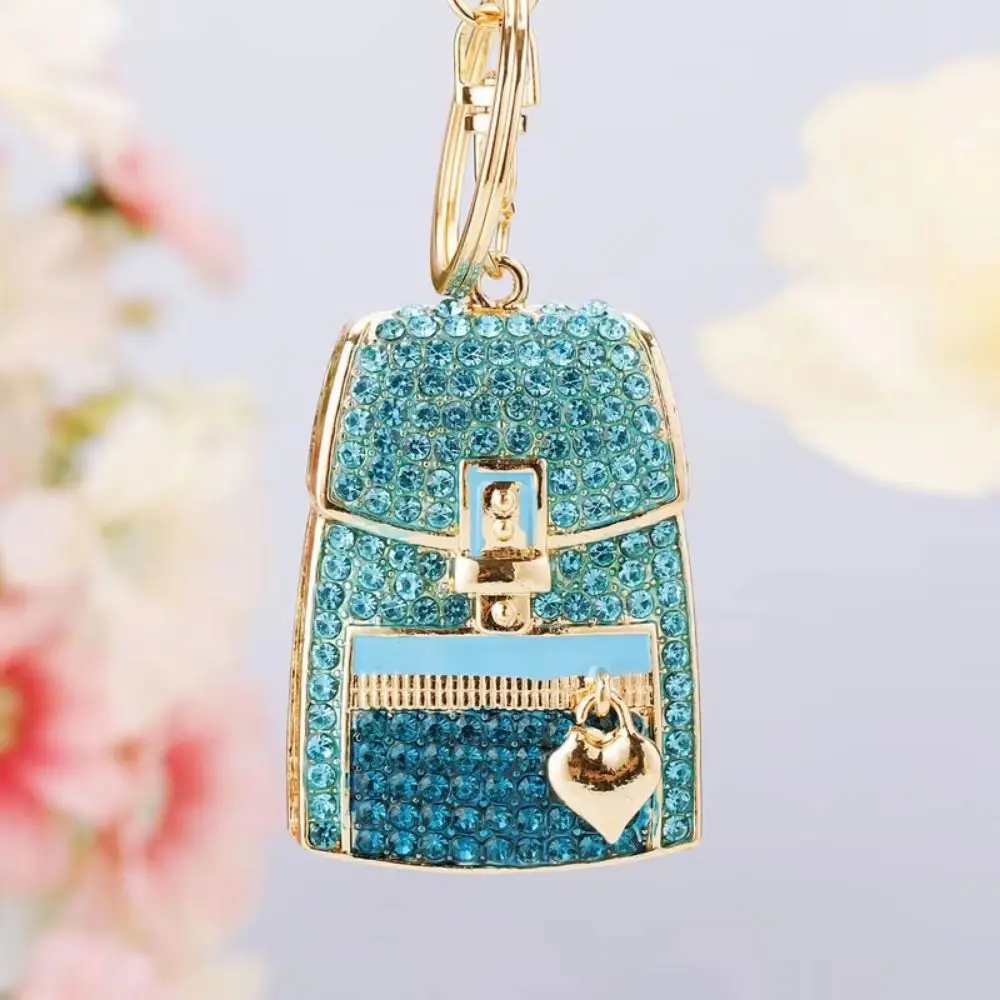 Rhinestone Bag Shaped Keychain Color Mixing Zipper Design Car Key Pendant Fully-jewelled Sparkle Bag Accessories Pendant Unisex
Rhinestone Bag Shaped Keychain Color Mixing Zipper Design Car Key Pendant Fully-jewelled Sparkle Bag Accessories Pendant Unisex