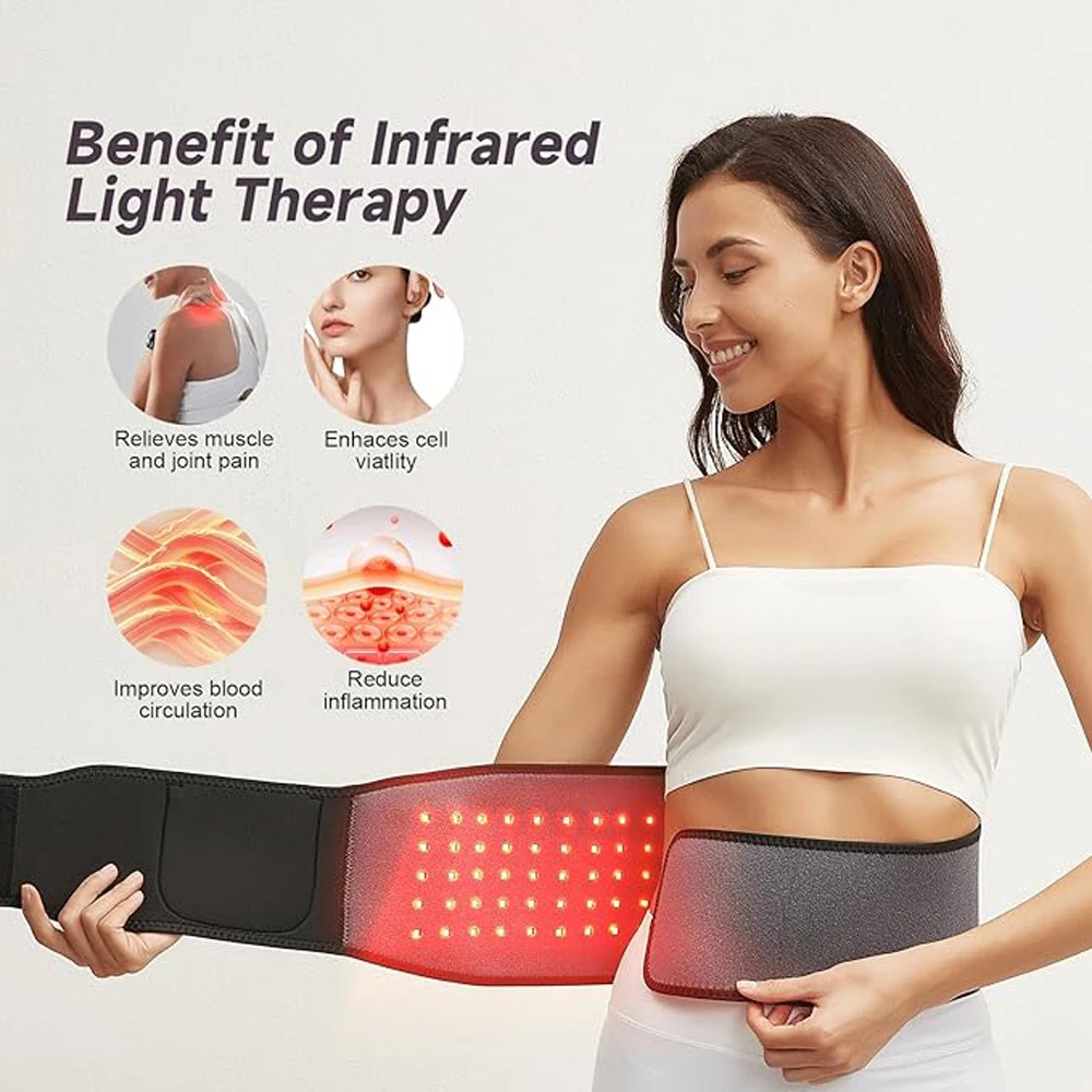 Red Infrared Light Therapy Pad Led Beauty Devices for Face and Body Back Knee Hands Feet Relief Portable 660nm 850nm Heat Pad
Red Infrared Light Therapy Pad Led Beauty Devices for Face and Body Back Knee Hands Feet Relief Portable 660nm 850nm Heat Pad