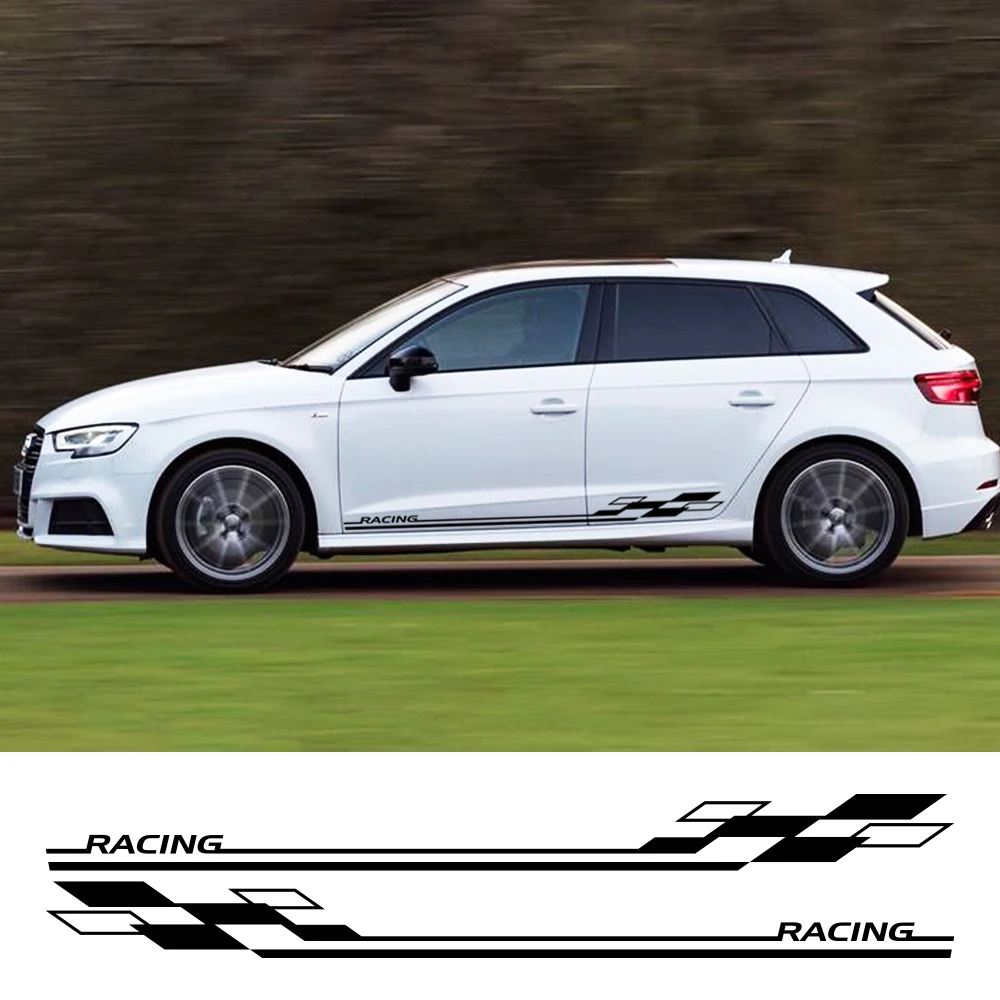 For Audi A3 8V 8P 8Y 8L Sedan S3 Sportback RS3 Car Side Door Sticker Racing Stripes Vinyl Decals Graphics Decor Accessories
For Audi A3 8V 8P 8Y 8L Sedan S3 Sportback RS3 Car Side Door Sticker Racing Stripes Vinyl Decals Graphics Decor Accessories