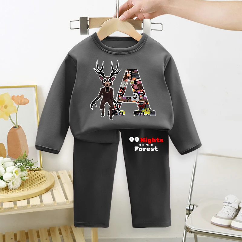 99 ночей в лесу, детские пижамные комплекты, одежда для сна для мальчиков, одежда для дома, детская рубашка, топы, зимняя теплая одежда, домашняя одежда, рождественский подарок
99 ночей в лесу, детские пижамные комплекты, одежда для сна для мальчиков, одежда для дома, детская рубашка, топы, зимняя теплая одежда, домашняя одежда, рождественский подарок