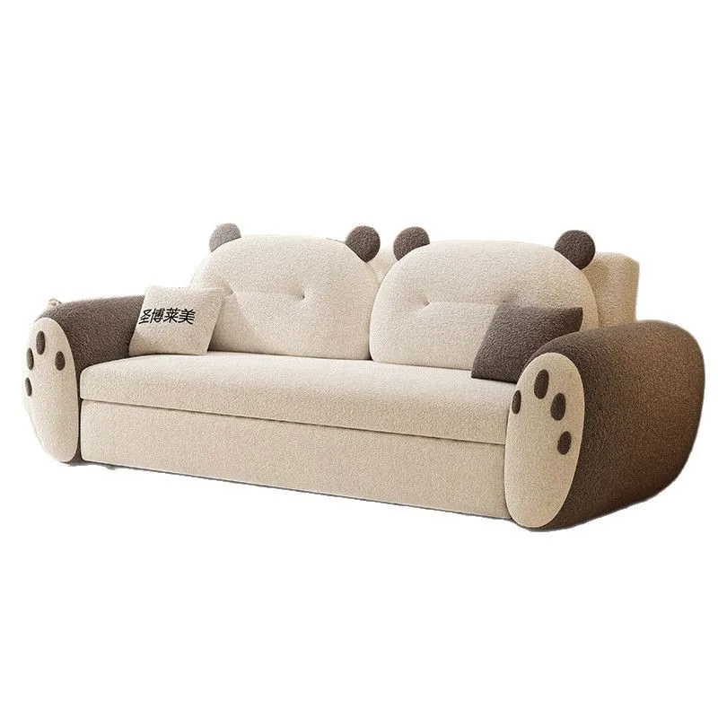 Dual-purpose sofa bed cute cream wind small apartment living room multi-functional lamb flannel double straight row new
Dual-purpose sofa bed cute cream wind small apartment living room multi-functional lamb flannel double straight row new
