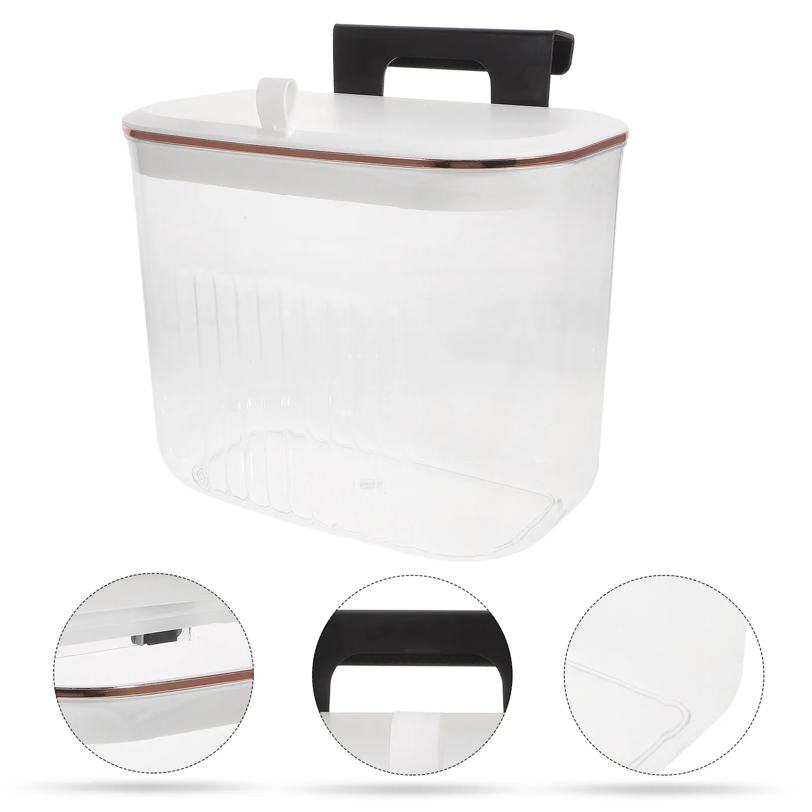 Подвесное мусорное ведро с крышкой для кухни и ванной комнаты, органайзер для хранения, контейнер для мусора, устанавливаемый на шкаф
Подвесное мусорное ведро с крышкой для кухни и ванной комнаты, органайзер для хранения, контейнер для мусора, устанавливаемый на шкаф