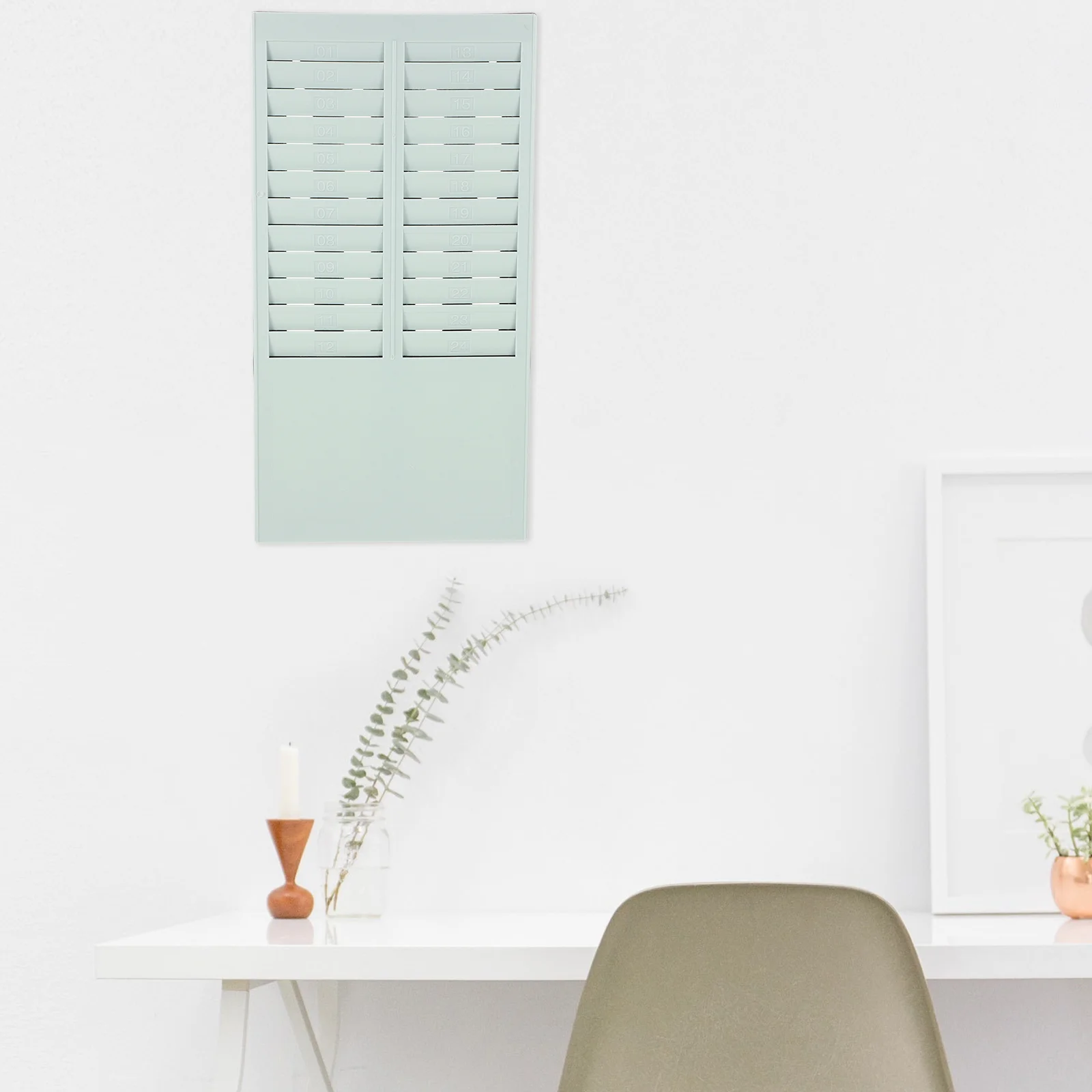 Number 24- Attendance Card Holder Wall Mount Cards Timecard Plastic Holders Office
Number 24- Attendance Card Holder Wall Mount Cards Timecard Plastic Holders Office