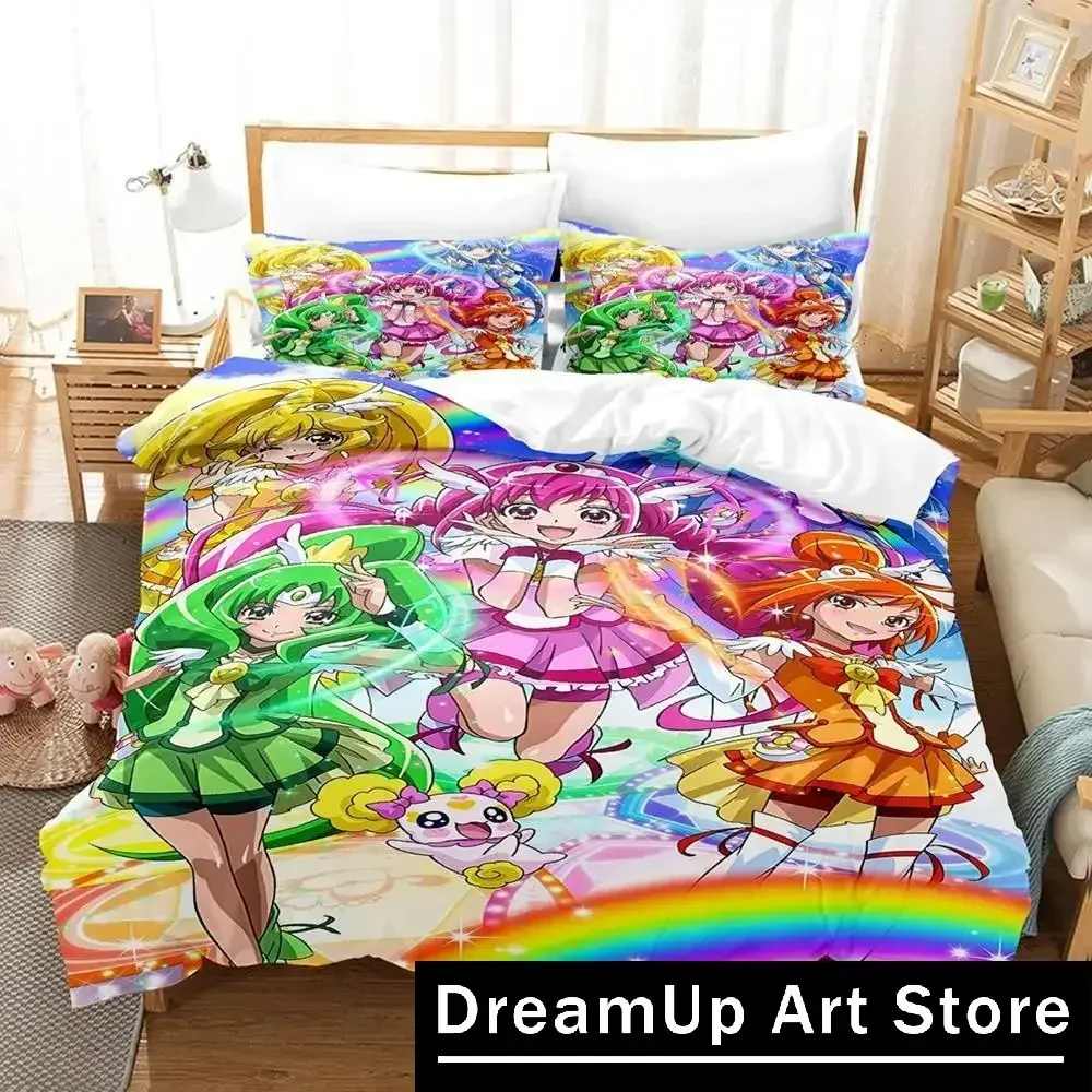 3D Print Fashion Smile PreCure Bedding Set Boys Girls Twin Queen Full Size Duvet Cover Pillowcase Bed Adult Bedroom
3D Print Fashion Smile PreCure Bedding Set Boys Girls Twin Queen Full Size Duvet Cover Pillowcase Bed Adult Bedroom
