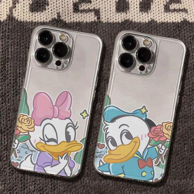Anime Cartoon Donald Duck Daisy Blink Send flowers Case For iphon 11 12 13 14 15 16 17 Pro Max Plus Couple Set Anti-fall Cover
Anime Cartoon Donald Duck Daisy Blink Send flowers Case For iphon 11 12 13 14 15 16 17 Pro Max Plus Couple Set Anti-fall Cover