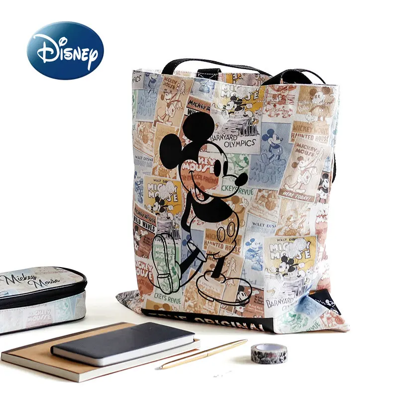 Disney Mickey Original New Canvas Handbag Cartoon Fashion Women's Handbag Large Capacity Multifunctional Women's Shoulder Bag
Disney Mickey Original New Canvas Handbag Cartoon Fashion Women's Handbag Large Capacity Multifunctional Women's Shoulder Bag