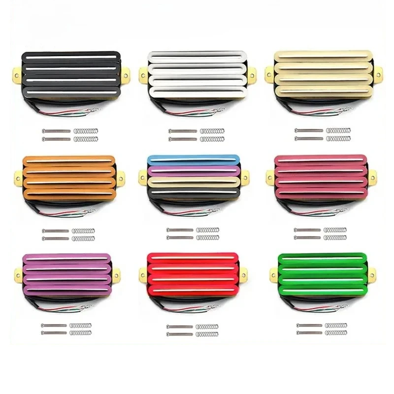 2-Dual Blade Electric Guitar High Output Track Type Four Coil Humbucker Pickup Multi Colors
2-Dual Blade Electric Guitar High Output Track Type Four Coil Humbucker Pickup Multi Colors