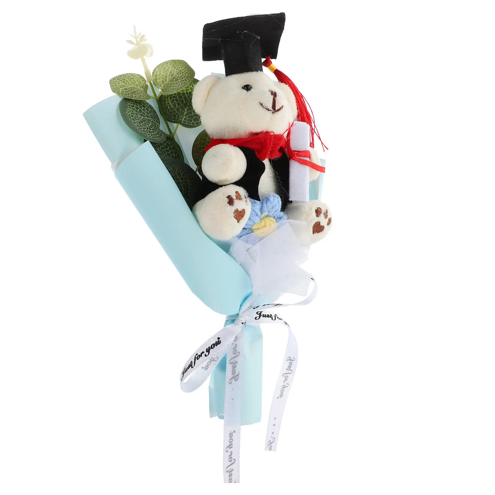 Graduation Bear Bouquet with Grad Cap Knitted Flower Design Long-Lasting Party Decoration for Graduates Warm Atmosphere Decor
Graduation Bear Bouquet with Grad Cap Knitted Flower Design Long-Lasting Party Decoration for Graduates Warm Atmosphere Decor