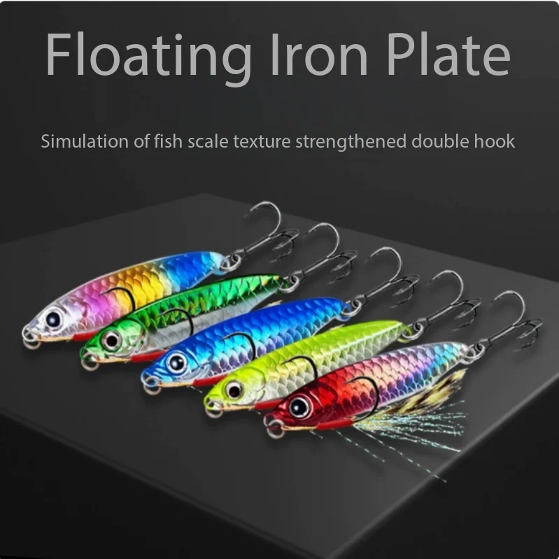 Long Cast Slow Falling Fish Scale Metal Jig Spoon Lure Saltwater Sea Fishing Artificial Hard Bait For Offshore Angling
Long Cast Slow Falling Fish Scale Metal Jig Spoon Lure Saltwater Sea Fishing Artificial Hard Bait For Offshore Angling