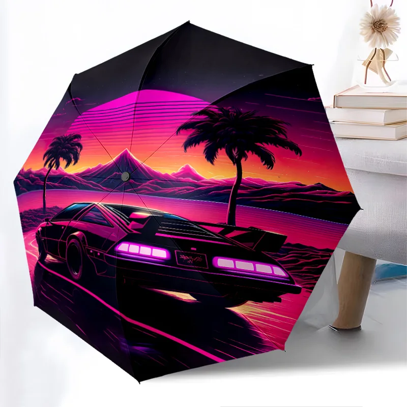 Автомобильный зонт, модный автоматически открывающийся дизайн, 8, железные ребрышки, пластиковая ручка, складной солнцезащитный козырек, идеальные праздничные подарки 
Автомобильный зонт, модный автоматически открывающийся дизайн, 8, железные ребрышки, пластиковая ручка, складной солнцезащитный козырек, идеальные праздничные подарки